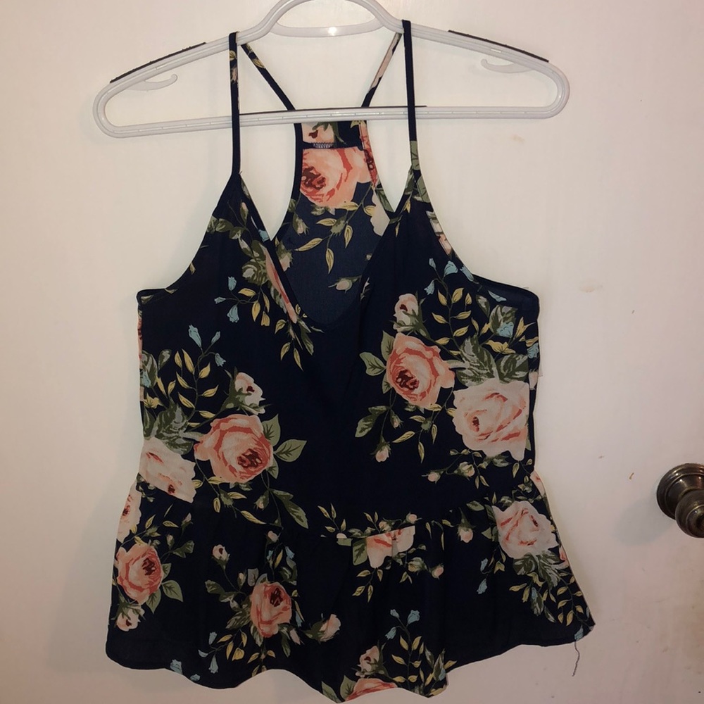 Cute Floral Tank